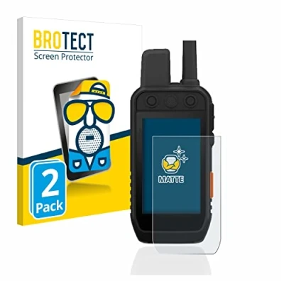 Abbildung von BROTECT Entspiegelungs Schutzfolie für Garmin Alpha 200 K (2 Stück) Matte Displayschutz Folie, Anti Reflex, Fingerprint