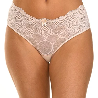 Abbildung von Wonderbra Damen Slip aus verführerischer Allover Spitze , Shorty Briefcreamy pearl, S