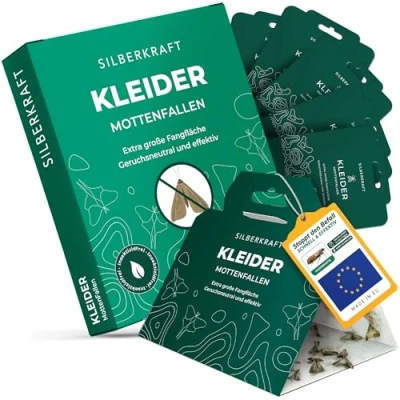 Abbildung von Silberkraft Insektenfalle Mottenfalle 6 Stück
