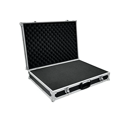 Abbildung von ROADINGER Universal Koffer Case FOAM GR 2 schwarz Flightcase mit flexibler Schaumeinlage und 650 x 450 105 mm (Innenmaß)