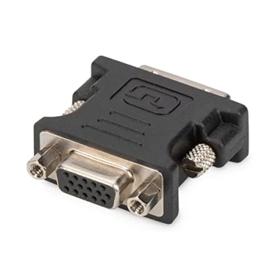 Abbildung von DIGITUS DVI Grafik Adapter, D (24+1) zu VGA, Full HD 60Hz, 1920 x 1080 Pixel, Schwarz