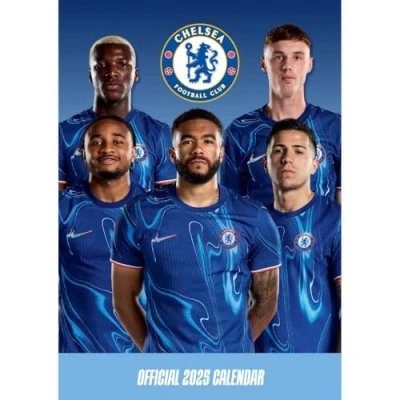 Abbildung von Chelsea FC 2025 A3 Posterkalender: Original Danilo Kalender [Mehrsprachig] [Kalender]