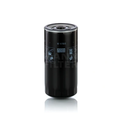 Abbildung von MANN FILTER W 1170/5 Ölfilter M 30 X 2 mit zwei Rücklaufsperrventilen Anschraubfilter