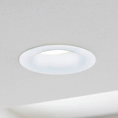 Abbildung von LED Einbauspot Saliceto rund starr 2.700K weiß