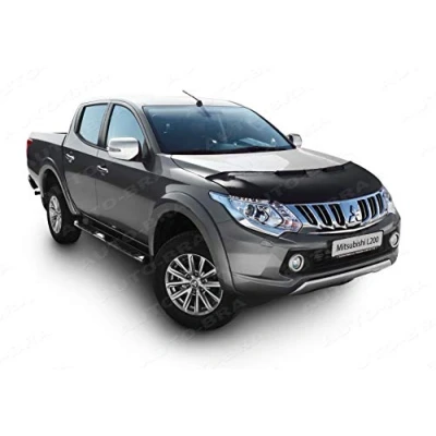 Abbildung von AB 00824 Auto Bra kompatibel mit Mitsubishi L200 Triton, Fiat Fullback, Ram 1200 Bj. 2015 2019 Haubenbra Steinschlagschutz Tuning Bonnet
