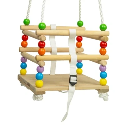 Abbildung von Bigjigs Toys Baby Holzschaukel