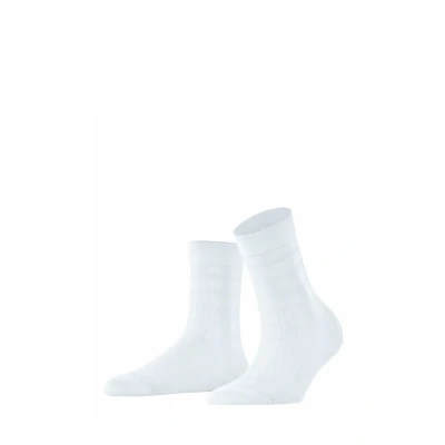 Abbildung von Falke Madras Socken, Damen, Größe: 39 42, White
