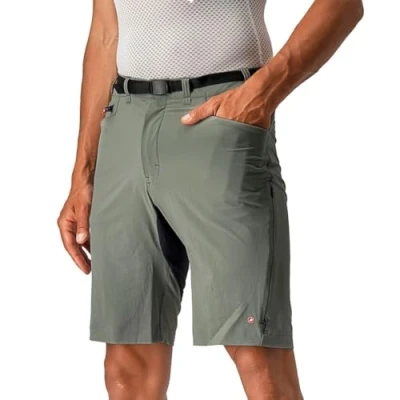 Abbildung von CASTELLI Herren Unlimited Trail Baggy Short Radlerhose, Forest Gray, XXL