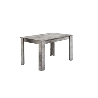 Abbildung von byLIVING Esstisch NEPAL / Moderner Küchentisch in Beton Optik Großer Tisch 120 x 80, H 75 cm