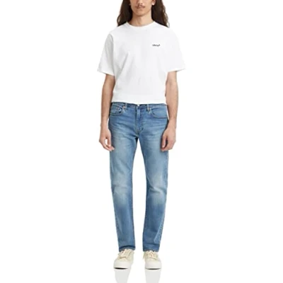 Abbildung von Levi&#039;s 502 Taper Jeans Tapered Fit, Herren, Größe: 32x36, Blue denim