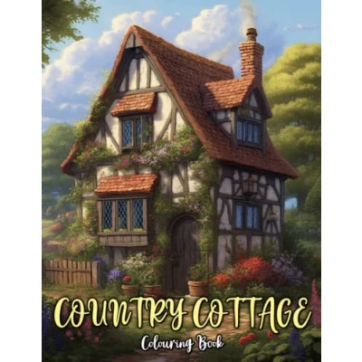 Abbildung von Country Cottage Colouring Book: 50 Illustrations of Charming