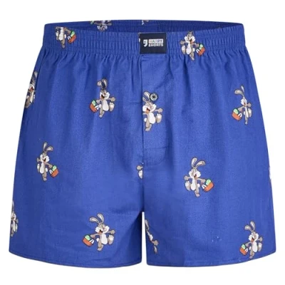 Abbildung von Happy Shorts WIDE Mouse WITH Hearts Boxershorts Easter rabbit, Herren, Größe: XXL, rabbit