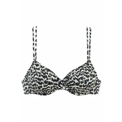 Abbildung von LASCANA Bügel Bikini Top &quot;Clara&quot;, mit Doppelträgern und Print