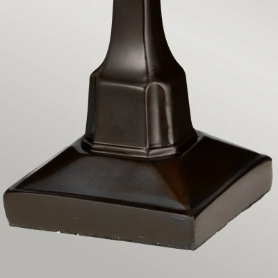 Abbildung von Quoizel QZ Holmes TL Tischleuchte 1xE14 H:30,5 L:12,5 B:12,5 im Tiffany Stil