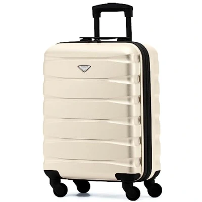 Abbildung von Flight Knight Leichte 4 Rad ABS Hartschalenkoffer Handgepack, zugelassen fur uber 60 Fluggesellschaften, einschließlich easyJet, Jet2 und maximale Große Ryanair (Priority) 55 x 40 20 cm