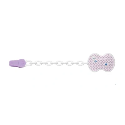 Abbildung von Chicco Clip mit rosa Kette