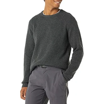 Abbildung von Amazon Essentials Herren Soft Touch Pullover mit Rundhalsausschnitt und Langen Ärmeln, Dunkelgrau Meliert, XL