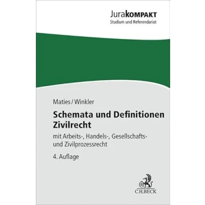 Abbildung von Schemata und Definitionen Zivilrecht: mit Arbeits , Handels Gesellschafts Zivilprozessrecht (Jura kompakt)