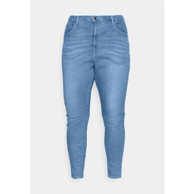 Abbildung von Levi&#039;s Plus MILE HIGH Super Skinny Jeans Fit, Damen, Größe: 54x30, Dark indigo worn in