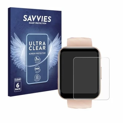 Abbildung von Savvies 6 Stück Schutzfolie für RUIMEN D1 Displayschutz Folie Ultra Transparent