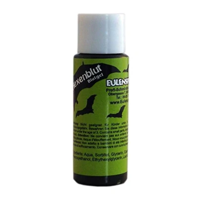 Abbildung von Eulenspiegel 405119 Zombieblut / Blutgel, Hellgrün, 20 ml, Theaterblut, Halloween, Karneval, Motto Party
