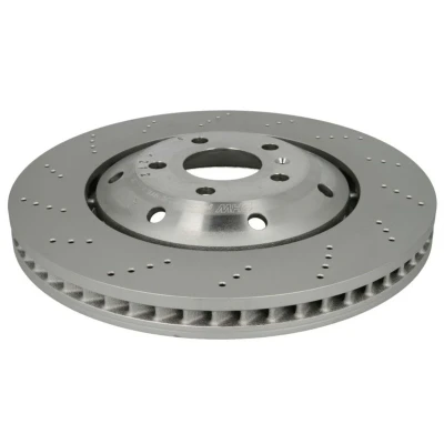 Abbildung von SHW Performance LFL47411 Bremsscheibe Vorderachse links 365 34 gelocht, innenbelüftet, Verbundbremsscheibe beschichtet hochgekohlt