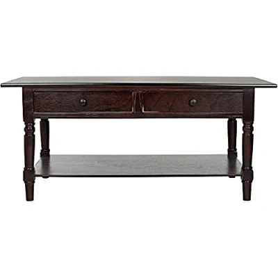 Abbildung von SAFAVIEH Contemporary Wooden Accent Table, in Dark Cherry, 55 X 106 46.99