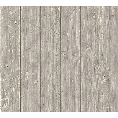 Abbildung von living walls Vinyltapete &quot;Pop Up Panel 3D&quot;, Holz realistisch gestreift, Holzoptik Tapete Selbstklebend modern abstrakt Design Optik
