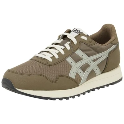 Abbildung von Asics Sportstyle Tiger Runner II Unisex Sneaker low, Größe: 41.5, Dark taupe/seal grey Lederimitat/textil