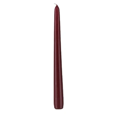 Abbildung von Festliche Kerzen, Festtagskerzen, Spitzkerzen Bordeaux, 250 x 25 mm (H D), 50 Stück