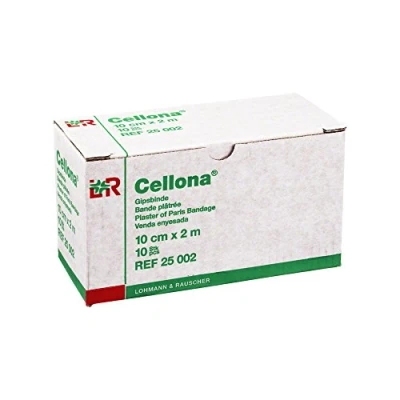 Abbildung von Cellona Gipsbinden 10 cmx2 m 2X5 St