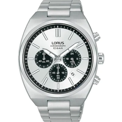 Abbildung von Lorus Herren Analog Quarz Uhr mit Metall Armband RT369KX9