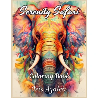 Abbildung von Serenity Safari: A Journey of Harmony and Wildlife in Mandala Coloring: Ideal for Children over 8 adults to escape their imagination ... Creative Expression (Mandala Coloring Books)