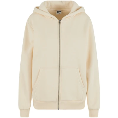 Abbildung von Urban Classics Sweatjacke, Damen, Größe: 4XL, Whitesand