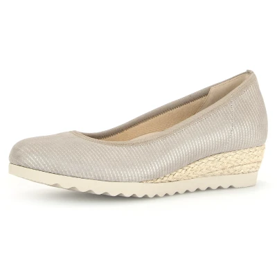 Abbildung von Gabor Comfort Keilpumps, Damen, Größe: 38.5, Muschel Schuhe