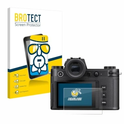 Abbildung von BROTECT Schutzglas für Leica SL3 Schutzfolie Panzer Folie Glas [Extrem Kratzfest 9H, Anti Fingerprint, Ultra Transparent]