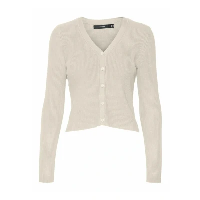 Abbildung von Vero Moda Glory Strickjacke, Damen, Größe: XL, Birch