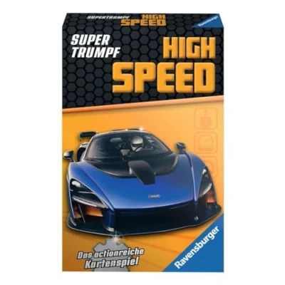 Abbildung von Ravensburger Kartenspiel, Supertrumpf High Speed 20687, Quartett und Trumpf Spiel für Technik Fans ab 7 Jahren