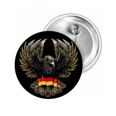 Abbildung von Sammys Shirt Store Deutscher Adler Button 25 mm