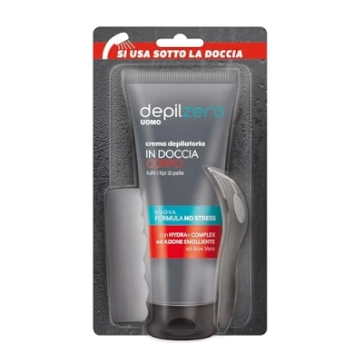 Abbildung von DEPILZERO Uomo Corpo Haarentfernungscreme, 200 ml