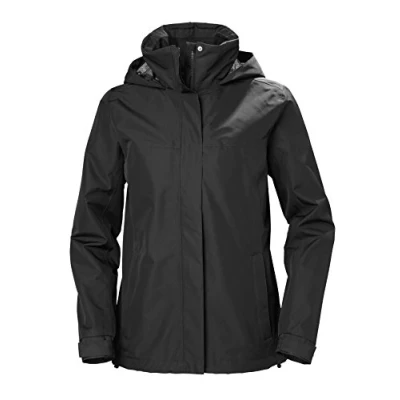 Abbildung von Helly Hansen ADEN Regenjacke / wasserabweisende Jacke, Damen, Größe: 4XL, Schwarz