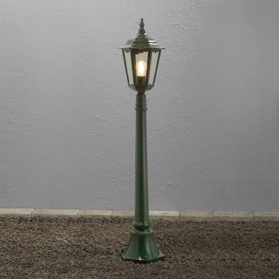 Abbildung von Konstsmide Firenze 7215 600 Standleuchte B: 23,5cm T: H: 120cm / 1x100W IP43 lackiertes Aluminium grün