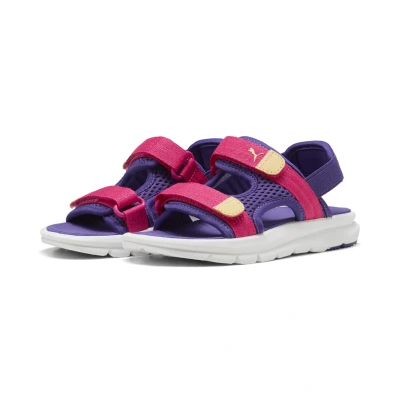 Abbildung von Puma Evolve Trekkingsandale für Kinder, Größe: 32, Team violet pinkalmost apricot Schuhe