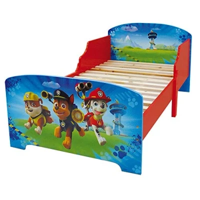 Abbildung von Fun House 712532 Kinderbett Paw Patrol, mit Latten aus Holz, MDF, blau, 140 x 70 59 cm