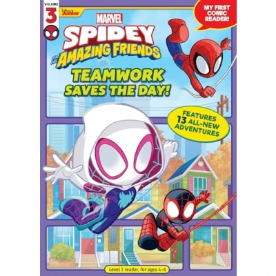 Abbildung von Spidey and His Amazing Friends: Teamwork Saves the Day!: My First Comic Reader! (Spidey Friends, Reader!, 3)