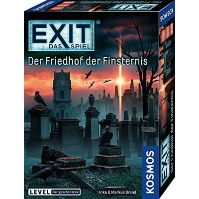 Abbildung von Kosmos Spiel, Rätselspiel EXIT, der Friedhof Finsternis, Made in Germany