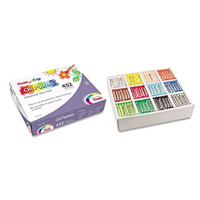 Abbildung von Oil Pastel Set With Carrying Case,12 Color Set, Assorted, 432/Set
