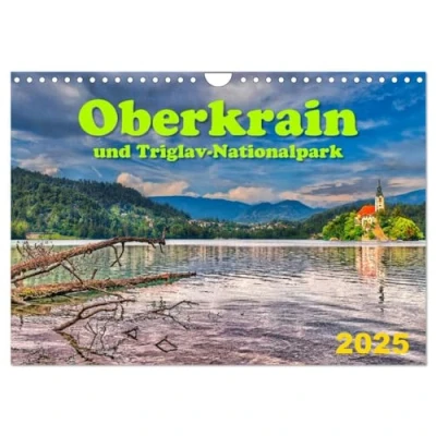 Abbildung von Oberkrain und Triglav Nationalpark (Wandkalender 2025 DIN A4 quer), CALVENDO Monatskalender