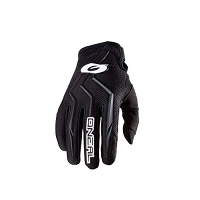 Abbildung von O&#039;NEAL Fahrrad &amp; Motocross Handschuhe MX MTB Mountainbike Enduro Motorrad Sichere Passform, Ergonomische Polsterung, TPR Streifen Element Glove Erwachsene Schwarz Größe XL