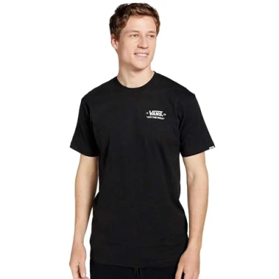 Abbildung von Vans Herren Essential T Shirt, Schwarz, XS